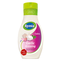 เรมิอา น้ำสลัดผสมกระเทียม 500 มล. - Garlic Salad Dressing 500ml Remia brand