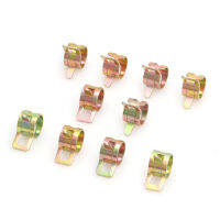 10X 10มม. 0.39ซองติด À Ressort Eau Tuyau Darrosage Tube Clamp Fastener