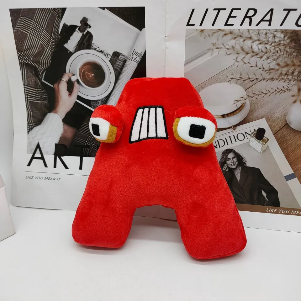 LZ】✵ Alphabet Lore Plush Toys for Children Carta Inglesa bichos