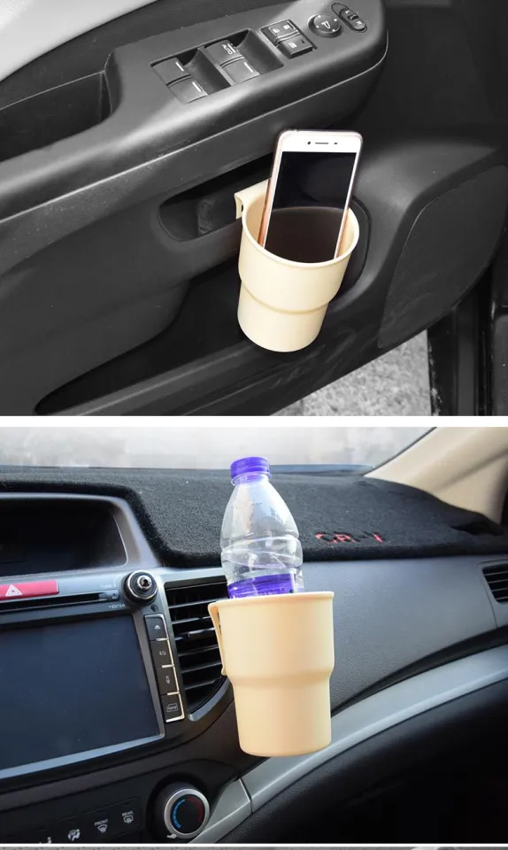 Universal Car Cup Holder for Hanging Air Vent Outlet Bottle Door