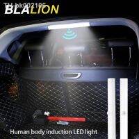 ◘✻◊ SEAMETAL Night Light Car Roof Led Lamp 3 Modes Wireless Human Body Induction USB Trunk Auto Interior Reading Light Bedroom Lamp