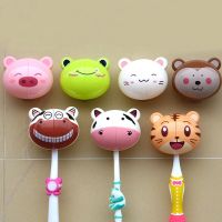 【CW】 1PC Toothbrush Holder Kids Wall Cup Toothpaste Storage Plastic Organizer