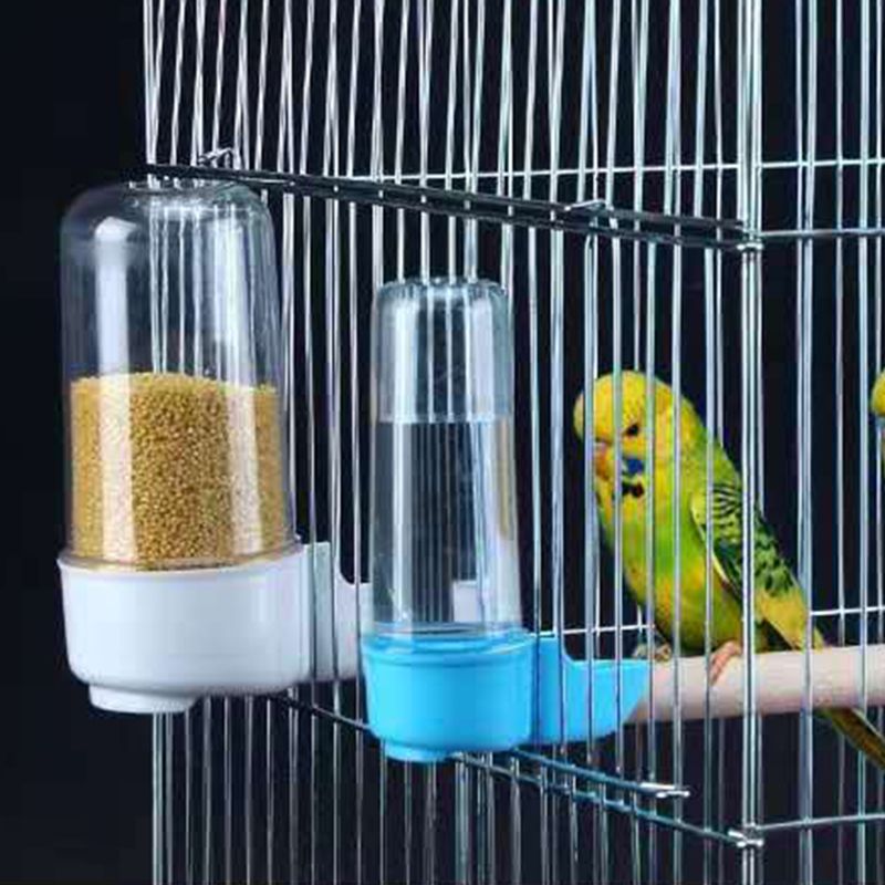 Accessories Plastic Home Bird Feeder Pet Bird Water Bottle Cup Drinker Feeder 