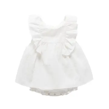 Newborn white hot sale lace dress