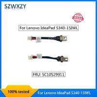 SZWXZY แจ็คไฟกระแสตรงสำหรับแล็ปท็อปรุ่นใหม่สายเคเบิลสำหรับ Lenovo Ideapad S340-15IWL หัวเชื่อมต่อชาร์จพอร์ตอินเตอร์เฟซ DC301014G00 5C10S29911