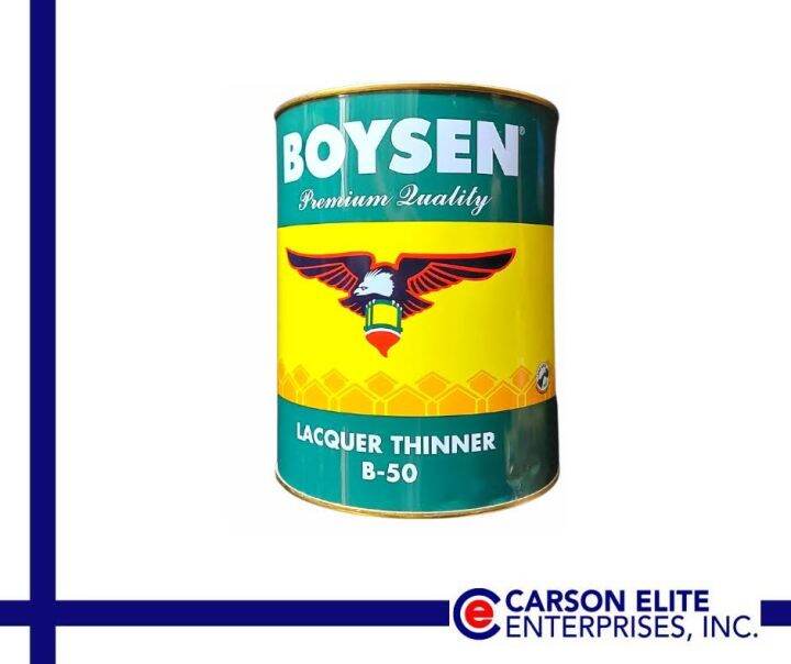 BOYSEN B-50 Lacquer Thinner 4 Liters (Gallon) | Lazada PH