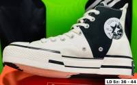 รองเท้าหุ้มข้อ Converse Chuck Taylor All-Star ใส่ยังไงให้ดูโปร สินค้าพร้อมส่ง รุ่นคลาสสิค เหมาะสำหรับผู้หญิงและผู้ชาย Sale50% อุปกรณ์ในกล่องครบเซทแถมฟรีดันทรง