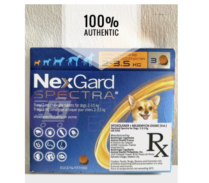 Nexgard/Spectra exp 09/2025 100 authentic 1box Lazada PH