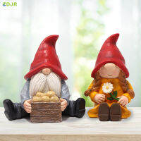 ZDJR ตุ๊กตาโนมส์คู่ฤดูร้อนตุ๊กตาโนมส์ Tomte ที่สมบูรณ์แบบเป็นการตกแต่งและเหมาะเป็นของขวัญของขวัญคริสต์มาสโนมส์สำหรับตกแต่งงานปาร์ตี้