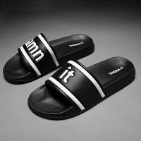 Topvivi Men Slippers deisgner luxury personality Mens Shoes Casual summer Beach Sandals Slippers 2021 trend Slides for Men Black