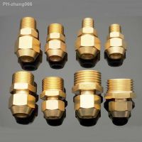 Fit Tube OD 6/8/10/12mm x 1/8 1/4 3/8 1/2 BSP Male Brass Connector Tube Pneumatic Flare Fitting With Nut