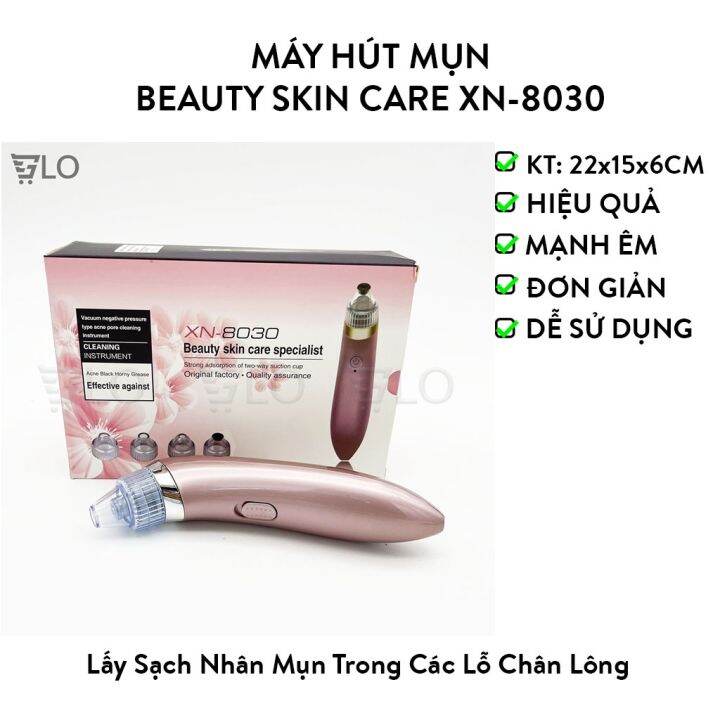 Máy Hút Mụn Beauty Skin Care XN8030 Tặng Kèm 4 Đầu Hút Lazada.vn
