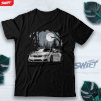 เสื้อยืด พิมพ์ลาย BMW M3 ROCKETBUNNY DISTRO