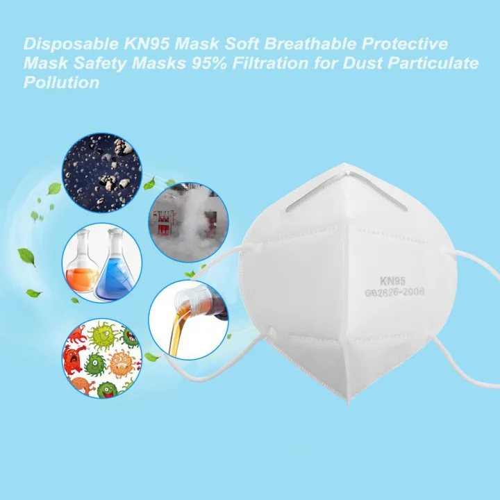 Effective Safety Protection KN95 Face Mask With Pratection Filter From