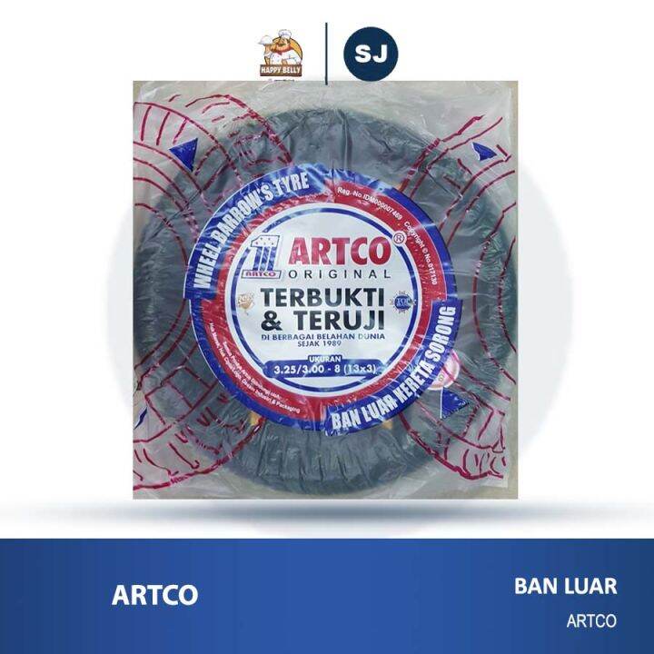 Ban LUAR Gerobak ARTCO / Ban Kereta Sorong ARTCO 13 x 3 ORIGINAL ASLI