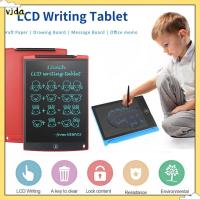 VJDA 8.5 Inch ของขวัญ กราฟิกอิเล็กทรอนิกส์ ลบได้ แผ่นจดบันทึก กระดาน Doodle สำหรับเด็ก กระดานวาดภาพ แท็บเล็ตการเขียน LCD