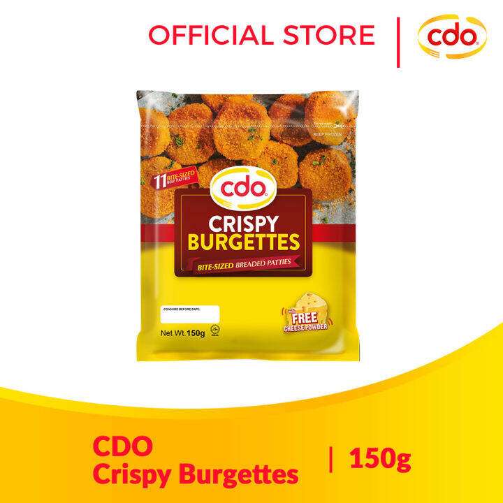 CDO Crispy Burgettes 150g Lazada PH