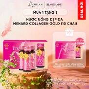 MUA 1 TẶNG 1 Nước uống đẹp da collagen Menard Collagen Gold 10 chai