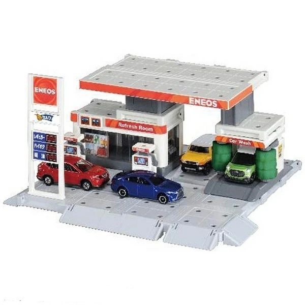 takara-tomy-tomica-สร้างสถานีบริการน้ำมันในเมือง-eneos