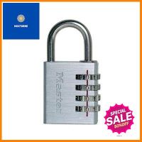 กุญแจแบบรหัส4รหัสคล้องคอสั้นอลูมิเนียม MASTER LOCK รุ่น 7640EURD ขนาด 40 มม. สีอลูมิเนียม **ด่วน สินค้าเหลือไม่เยอะ**