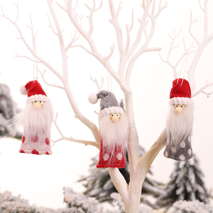 ตกแต่งใหม่-forest-man-ตุ๊กตาเครื่องประดับ-creative-christmas-tree-จี้การ์ตูน-old-man-ornament