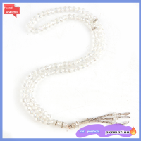 Fkend 8มม. 99เม็ดสายประคำคริสตัล Tasbih Tasbeeh Masbaha มุสลิมอิสลาม