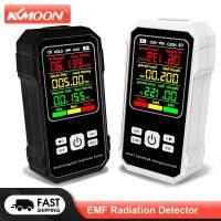 KKMOON Electromagnetic Radiation Detector Electric Magnetic Field Tester Meter RF Strength Detection Device with Sound Alarm