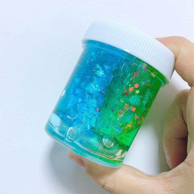 120ml-เด็กเมฆเมือกปุยสีรุ้ง-diy-ผสมเมือกเสน่ห์ดินสกุชชี่ของเล่นคลายเครียด-relief-สำหรับเด็ก