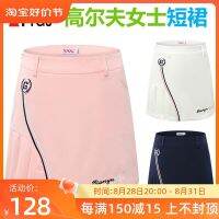 Korean Titleist FootJoy J.LINDEBERG ◄❉ TTYGJ ใหม่เสื้อผ้ากอล์ฟผู้หญิงกระโปรงสั้นผู้หญิงกระโปรงกีฬาป้องกันแสงผู้หญิงกระโปรงจีบ