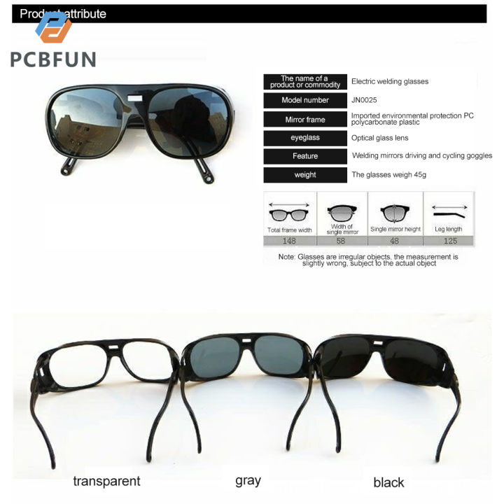ตาเชื่อมแว่นตาช่างเชื่อมแว่นตาช่างเชื่อม-pcbfun-ไม่เหนื่อยแว่นนิรภัยป้องกันรอยขีดข่วน
