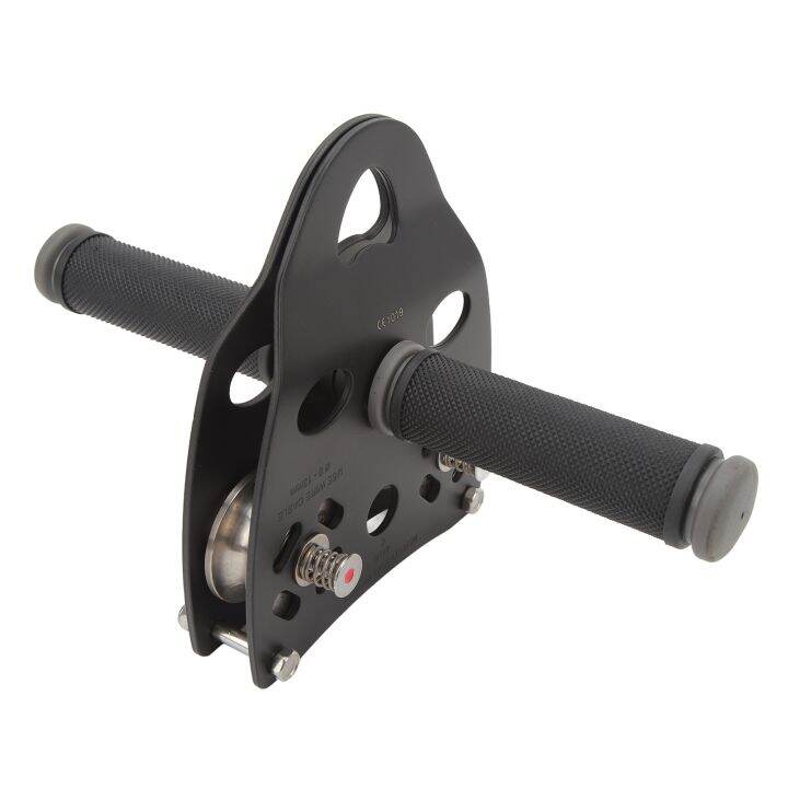 Aerial Hand Held Pulleys Crossing Zipline Handle Lifting Pulley Tandem