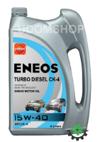 ENEOS น้ำมันเครื่องดีเซล CK-4, 15w-40, API CK-4, Synthetics Base Technology, SAE 15W-40, CK-4 น้ำมันเครื่องเอเนออส  6+1ลิตร