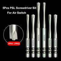 5Pcs FPH1 FPH2 Screwdriver Bits 1/4 Inch Shank Magnetic Electrician Screwdriver Set For Air Switch Panels