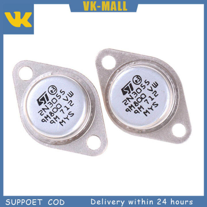 10Pcs 2N3055 MJ2955 TO-3 NPN Power Amplifier Power Transistor New ...