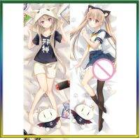 Dakimakura Aokana: สี่จังหวะข้ามสีฟ้า Mashiro Arisaka ปลอกหมอนการ์ตูนอะนิเมะหมอน Otaku