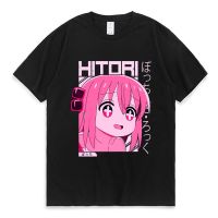 Anime Bocchi The Rock T-shirt Funny Japan Manga Hitori Gotoh Graphic T-shirts Mens Oversized Hip Hop Tee Shirt Streetwear XS-4XL-5XL-6XL