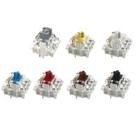 10pcs Gateron G Pro 2.0 Switches 3pin RGB linear Tactile White Yellow Red Silver Brown Switch for mechanical keyboard