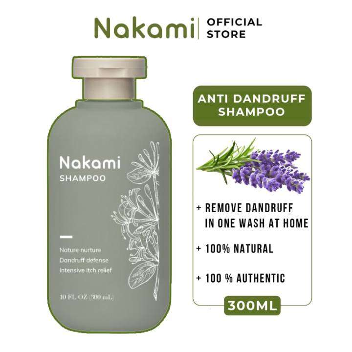 Nakami Anti Dandruff shampoo, Dandruff Remover, Anti Fungal, Anti Itchy