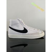 2019 NK Blazer Mid 1977 Vintage WE White Black BQ6806-100