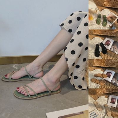 รองเท้าแตะผู้หญิง,รองเท้าแตะน่ารักน่ารักน่ารักฤดูร้อนแฟชั่นสไตล์เกาหลีรองเท้าแตะรัดส้นสองชั้น (614140327220)
