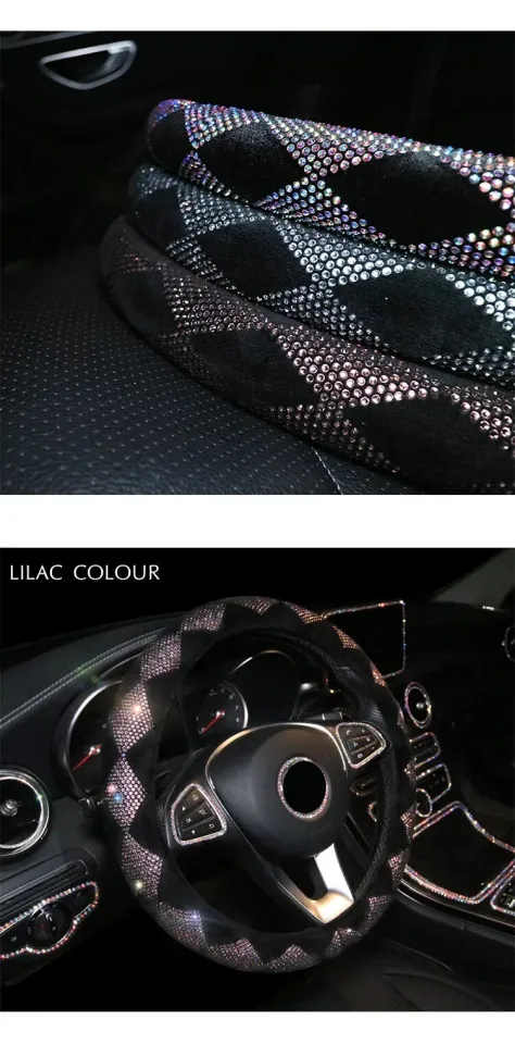 Universal Car Steering Wheel Cover Bling Car Accessories Interior