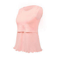 Womens summer camisole vest, detachable  for  women, care for close fitting cotton vest