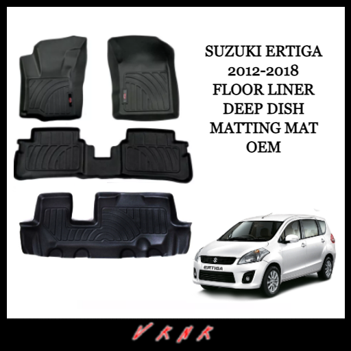 Suzuki Ertiga 20122018 Floor Liner Deep Dish Matting Mat OEM Lazada PH