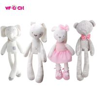 【ของเล่นตุ๊กตา】 New Style Plush Stuffed Cute Appease Rabbit Bear Animal Toys Infant Baby Comfort Dolls For Children Kids Birthday Pretty Gift