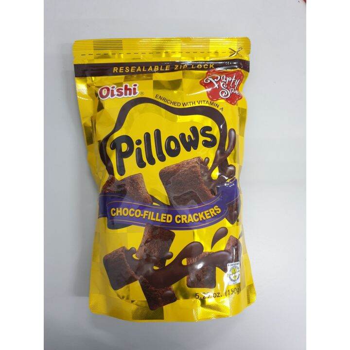 PILLOWS CHOCOLATE CRACKERS 150G Lazada