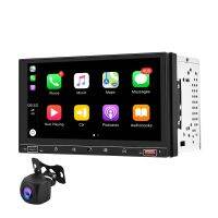 iFixedShop A2916 7นิ้ว Dual-แกน Universal MP5รถ Carplay MP4 Player,สไตล์: มาตรฐาน + AHD กล้อง