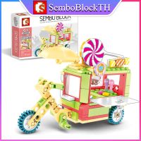 Sembo Block 601203 เลโก้รถร้านค้า จำนวน 140 ชิ้น