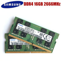 ซัมซุง DDR4 PC4 4G 8G 16G 2133P 2400T 2666V แรมหน่วยความจำแล็ปท็อป4GB 2133 2400 MHz Memoria DRAM Stick สำหรับ100โน้ตบุ๊คของแท้