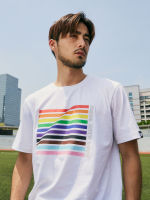 WARRIX เสื้อแขนสั้น PRIDE MONTH TEE SHIRT (WA-232TSACL01)