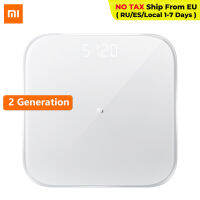 ต้นฉบับ Xiaomi Mijia สมาร์ทเครื่องชั่งน้ำหนัก2บลูทูธ5.0 LED แม่นยำเครื่องชั่งน้ำหนัก Mifit APP ออกกำลังกายครัวเรือนสมาร์ทบ้าน